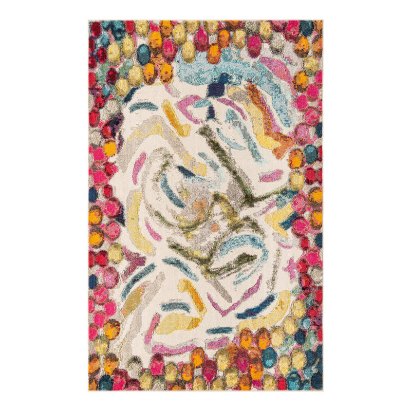 Washable Indoor Rug, Rectangle 5'3" x 8'