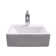 Barclay Linden 12.75'' White Vitreous China Rectangular Bathroom Sink with Overflow