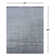 Tapis gris anthracite / gris fait à la main Elba