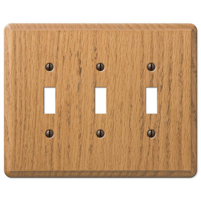 Ensemble de 1 plaque murale américaine à 3 panneaux en bois Amerelle