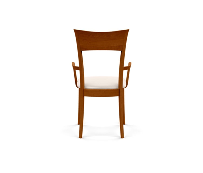 Ingrid Upholstered Armchair, White, Autumn Cherry