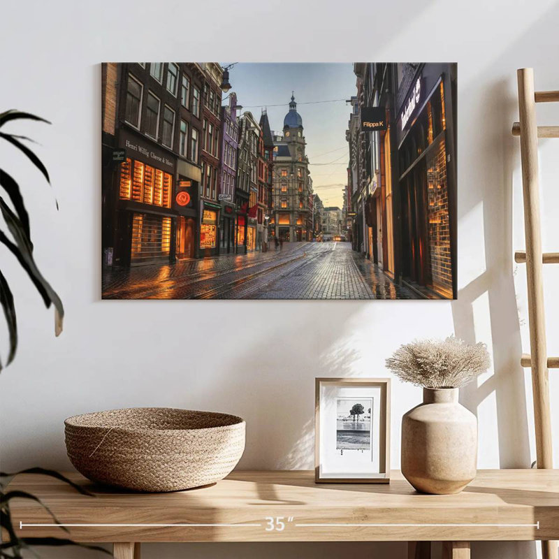 Rue Nicci Leidsestraat, H 16 po x l 24 po
