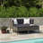 4 Pieces Wicker Sectional Seating Group with Cushions-795210644-795210645