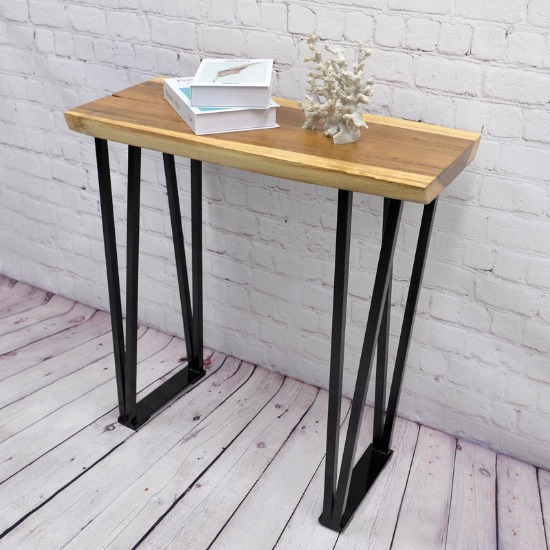 Oretha Solid Wood Top End Table