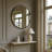 Cottage 30-in Round Mirror-128796516