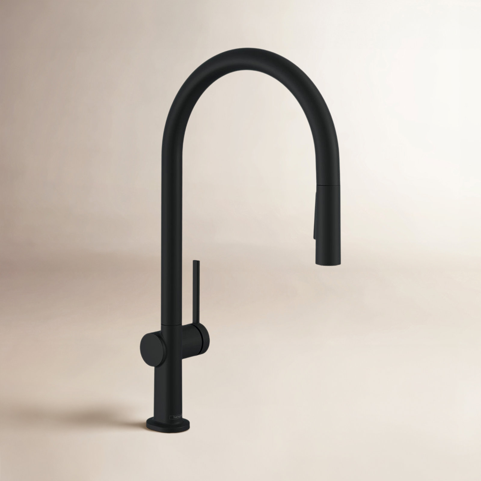 Hansgrohe Talis N O-Style Pull-Down Faucet, Matte Black
