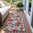 Machine Washable Indoor/Outdoor Christmas Nutcracker Xhevrie Silver Rug-561186306