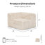 Causeuse 2 pièces Cathryn Boneless-467891392
