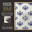 Indigo Bloom Pattern I Framed Print - Solid Wood-707399891