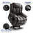 Infinite Position Dual Motor Power Lift Recliner Chair Leather Chair with USB, Heat and Massage-233923940