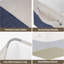 Ensemble de 1 bacs de rangement en tissu BALEINE pour tablettes, paniers de rangement en lin pour l'organisation, bacs de rangement décoratifs pour vêtements, maison