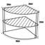 Keels Steel Kitchenware Divider-71857422