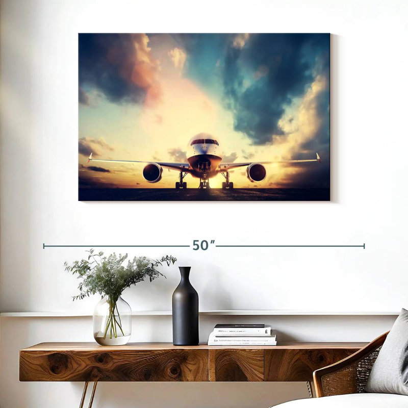 Mehar Grounded Jet, 26" H x 39" W