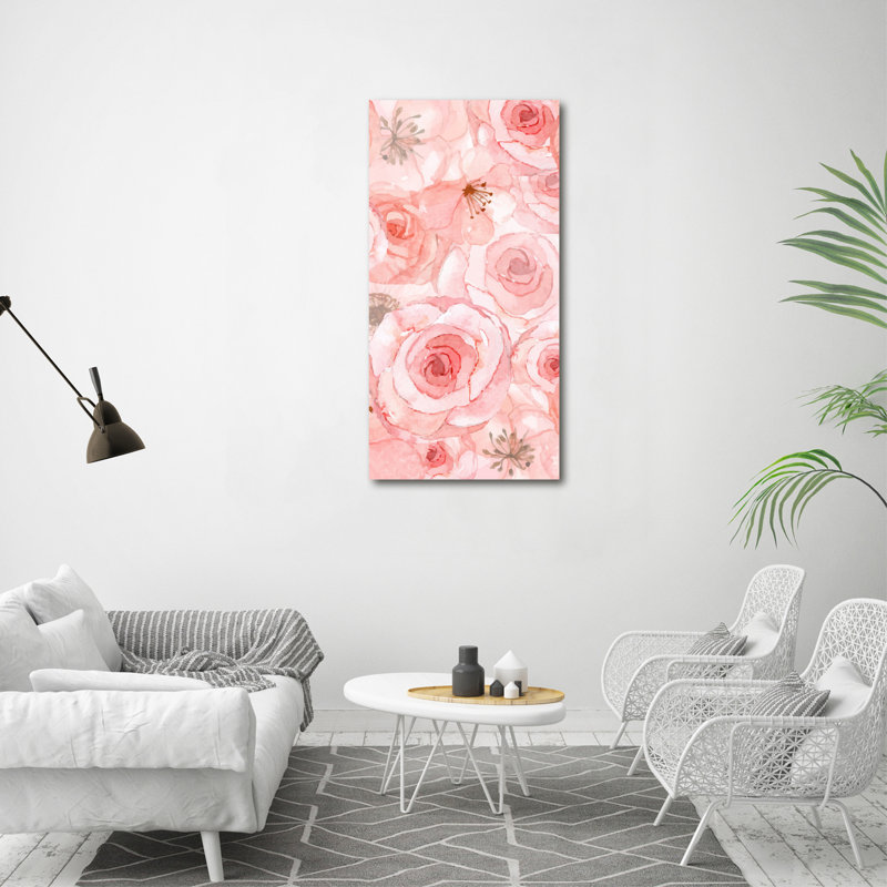Floral - Wrapped Canvas Print, 120cm H x 60cm W