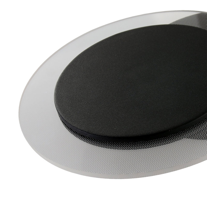 Panos LED Flush Mount, Black