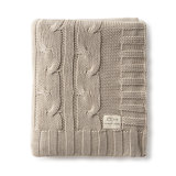 Cable Knit Throw