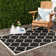 Kerns Geometric Hand Woven Indoor / Outdoor Area Rug