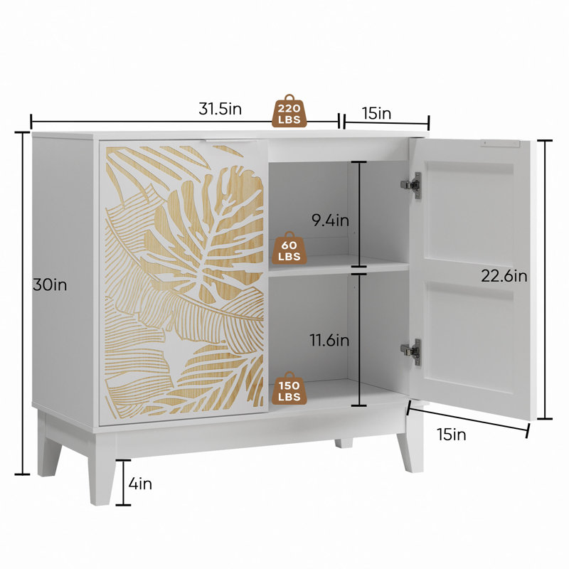Buffet 31,5 po Vintage