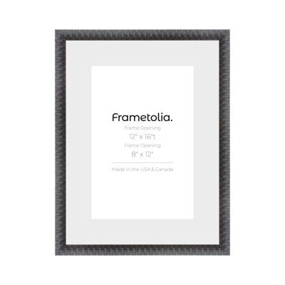 Frametolia Art Deco Wall Frame - 1-1/8" Width - Narrow Mat