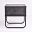 Muir 50.2cm W Iron + Manufactured Wood Bedside Table-272985107