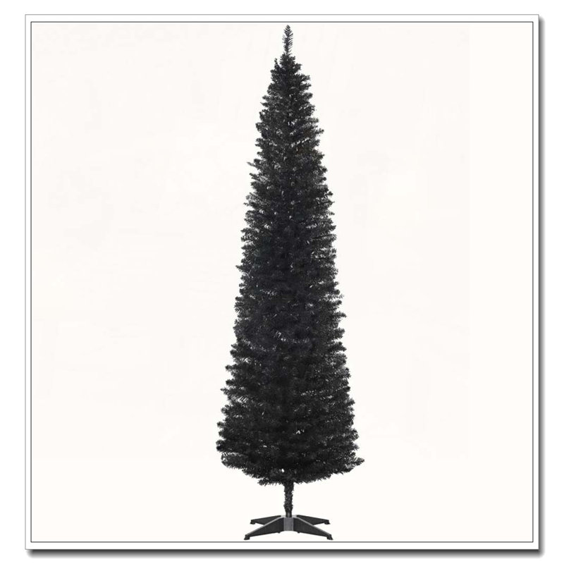 Arbre de Noël crayon avec base robuste
