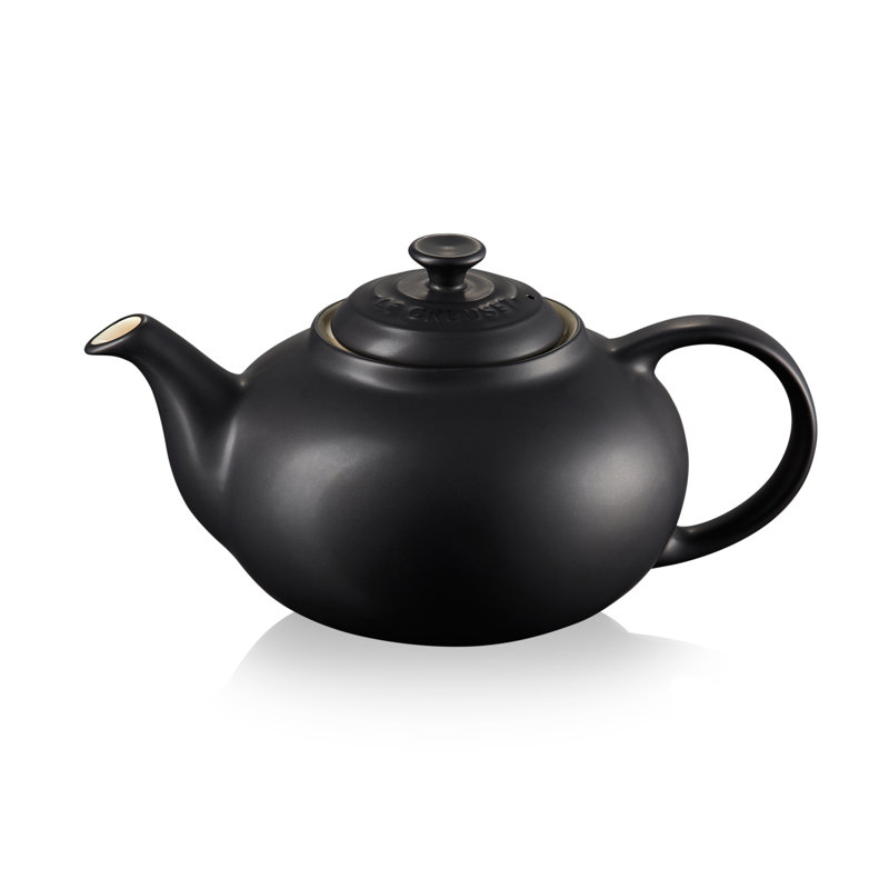 1.3L Classic Teapot, Satin Black