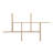 Suffield 4-Shelve Manufactured Wood Asymmetrical Tiered Shelf-31916696