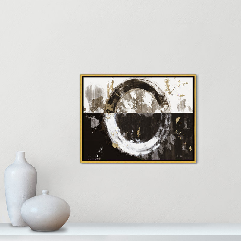 «Evoke II Print» par Tom Reeves, Or, H 19,5 po x l 25,5 po
