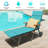 Scanlan Outdoor Wicker Chaise Lounge , Cushion Included