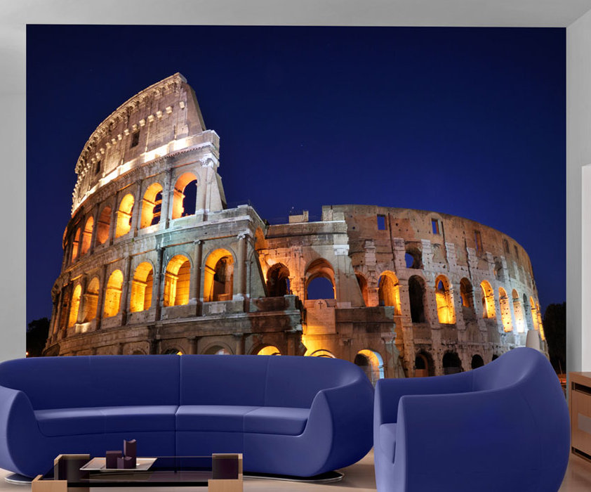 Coliseum by Night 309cm x 400cm Wallpaper
