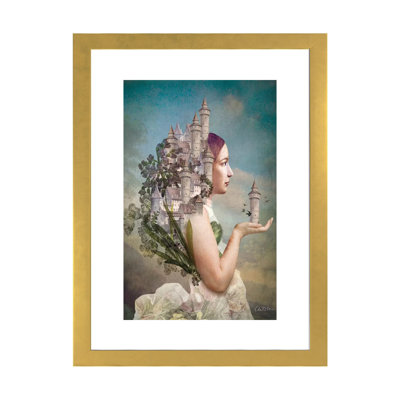 «My Home Is My Castle» par Catrin Welz-Stein - impression d'art graphique