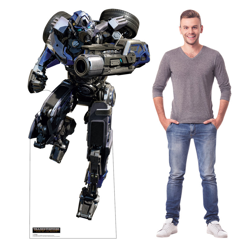 Mirage Transformers Life-Size Blue and Black Cardboard Cutout