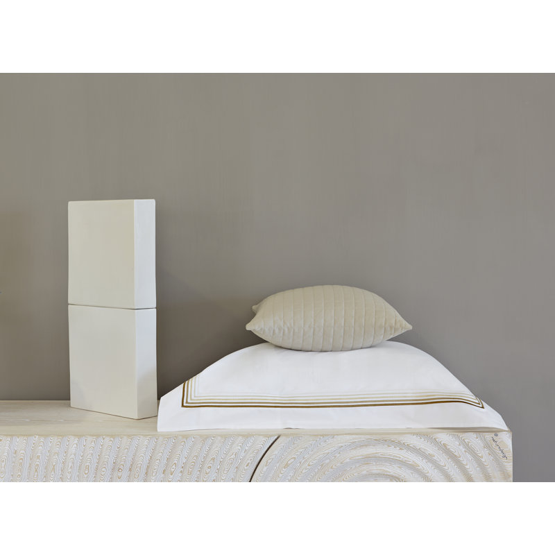 Casale Sham, Standard Sham, White/Natural