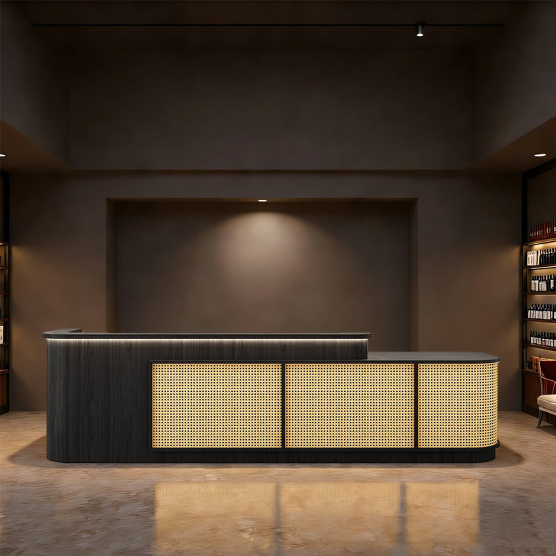 Comptoir de bar Classic Fashion, Noir
