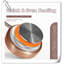 Ensemble de batterie de cuisine 13 pièces en acier inoxydable (18/10)