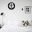 Black White Palm Leaf 12 x 12 In Accent Wall Decor