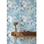 Papier peint floral, peinture murale abstraite