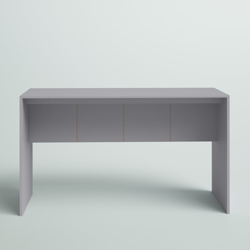 Albritton Desk, Gray, 30" H x 53.1" W x 21.3" D