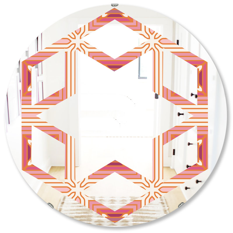 Miroir mural II, H 31,5 po x l po