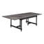 Table de salle à manger extensible Largent