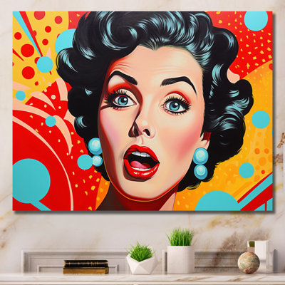 Pop Bubble Retro Portrait I