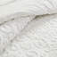 Très grand édredon très grand, 100% coton avec broderie en chenille délicate, rembourré et élégant, comprend 2 taies décoratives, coton, 3 ornements, surdimensionné élégant-128745171-128745169