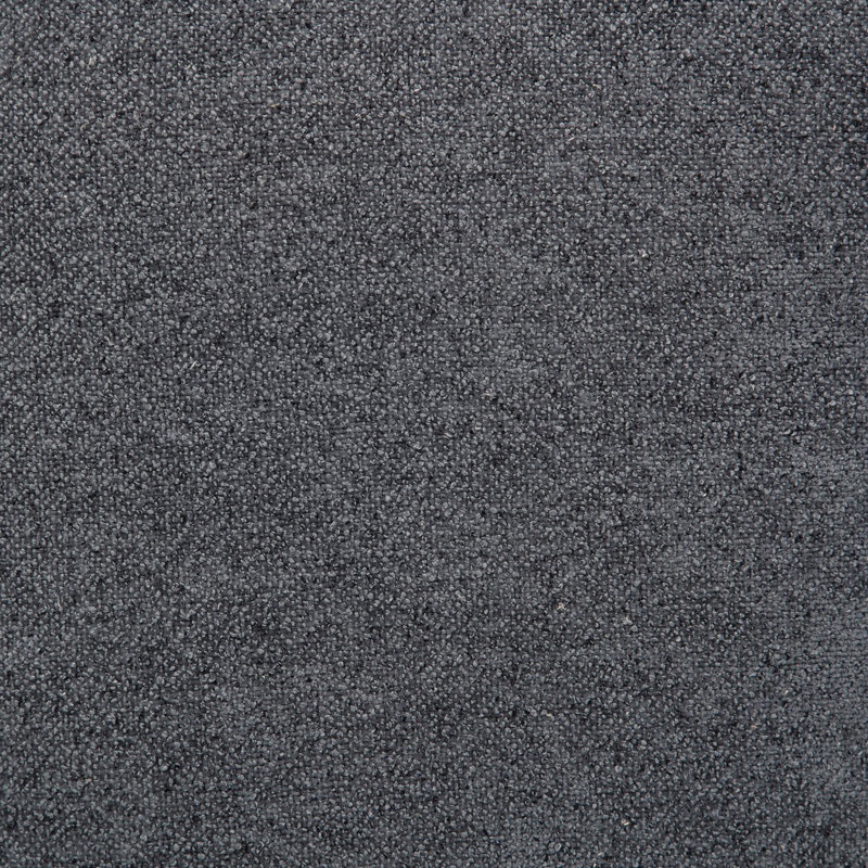 Fauteuil d'appoint rembourré gris anthracite Plather, Gris anthracite