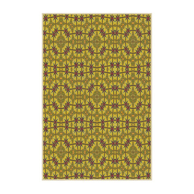Tapis de zone verte à motif Drumrankin