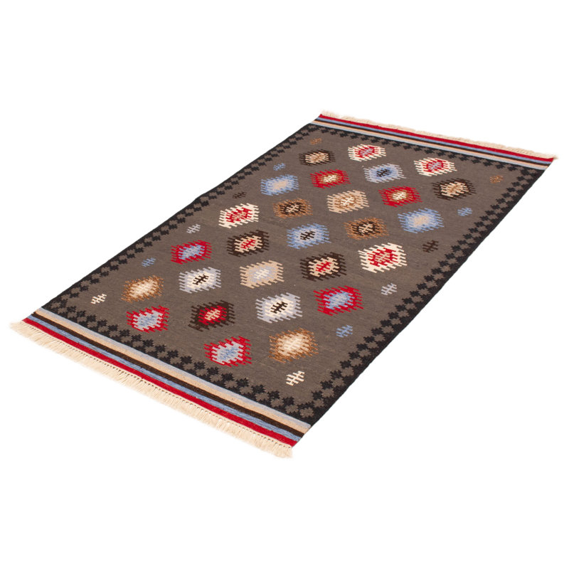 Ankara FW Grey Kilim 5'0" x 7'10"