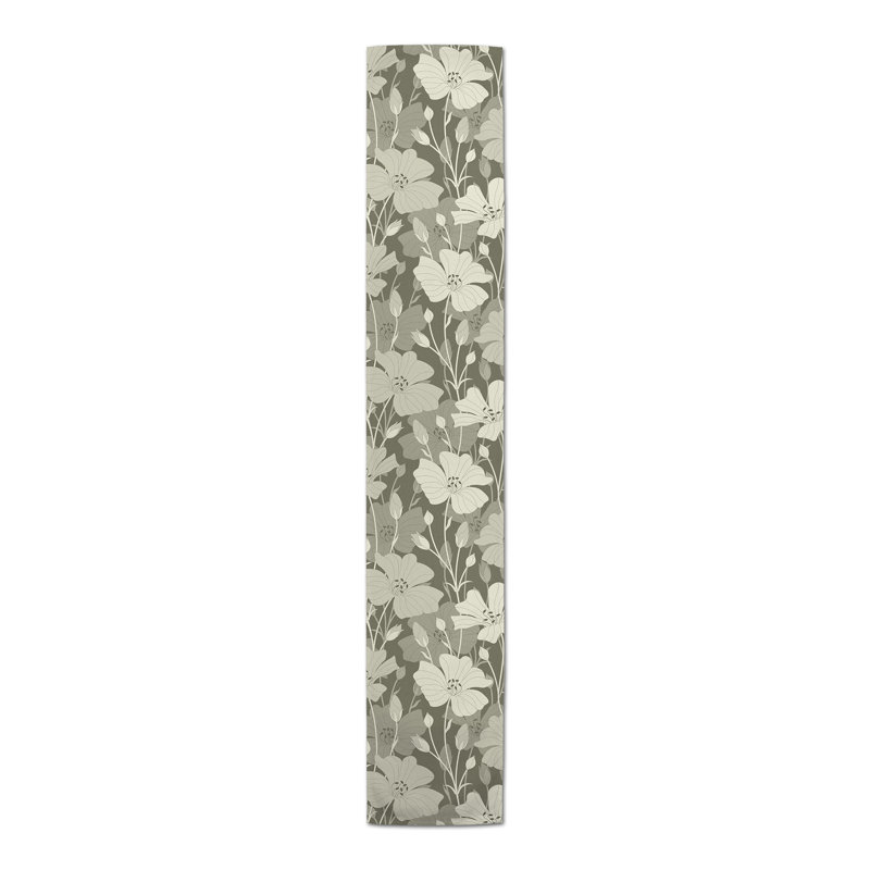 Chemin de table Ameiah, 72 po x 16 po, Vert