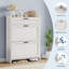 8 Pair Shoe Storage Cabinet