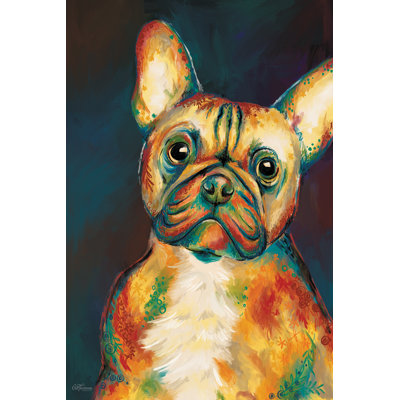 Fabulous Frenchie sur impression sur toile