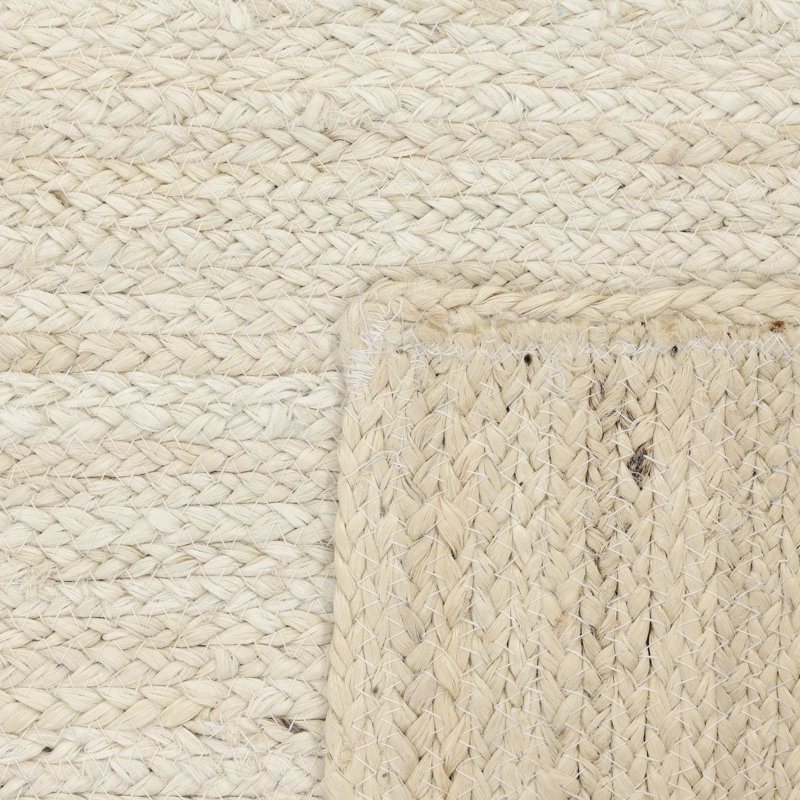 Jute / Sisal Area Rug in Beige, Rectangle 9' x 12'