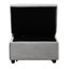 Lit pliant gris - multifonctionnel pour tout. Optimisé pour l'utilisateur et l'espace. Agit comme table de thé, méridienne, lit simple. Ergonomique et fiable. Velours. Poids maximal de 264 lb 40,37 po de diamètre, 26,81 po de largeur